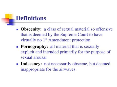 obscenity crossword clue|difference between indecent and obscene.